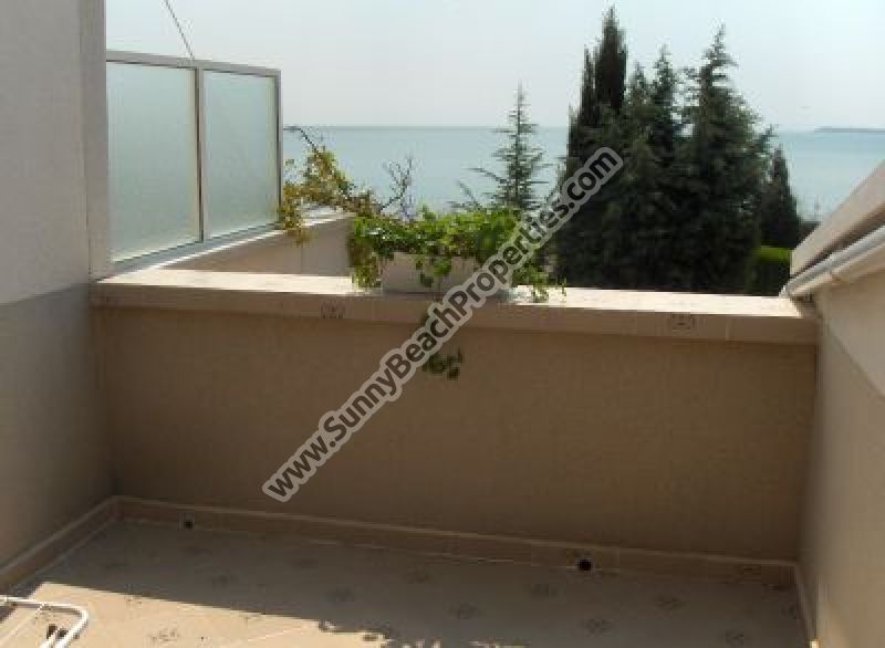 Superb sea view fully furnished 3bedroom/2bathroom beach villa in absolute tranquility only 20 m. from beach in St Vlas