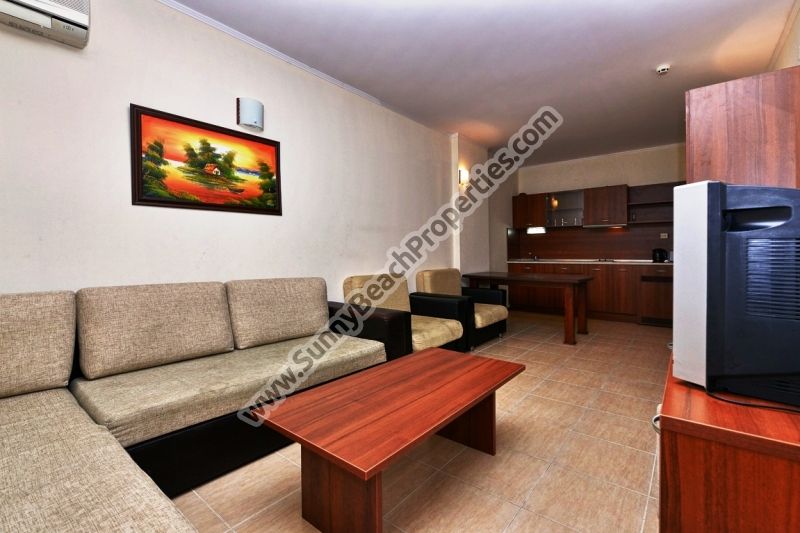 Furnished 1-bedroom apartment for rent in 4**** Grenada  50 meters from the beach in Sunny beach, Bulgaria